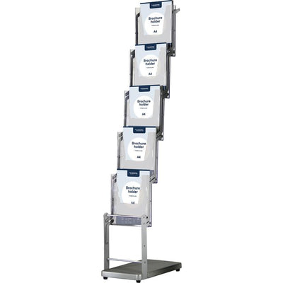 Europel - Folding brochure stand 5xA4