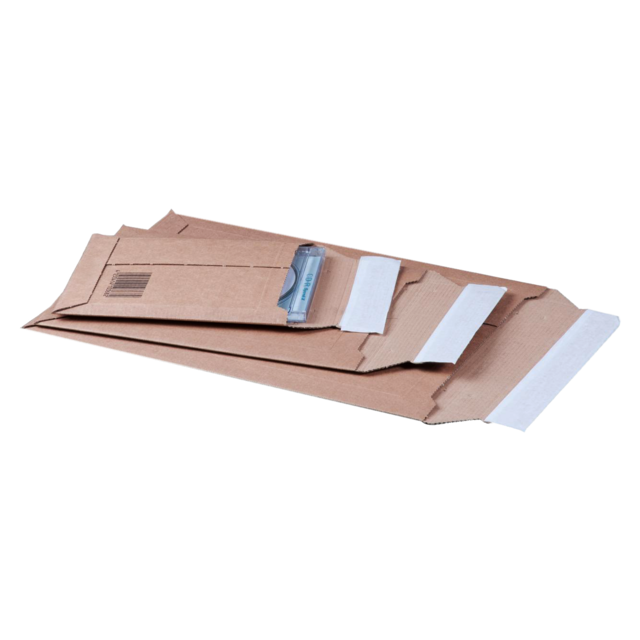 SendProof® - Sobre de envío nº 9 marrón 246x357mm B4 25 piezas (rigicraft)