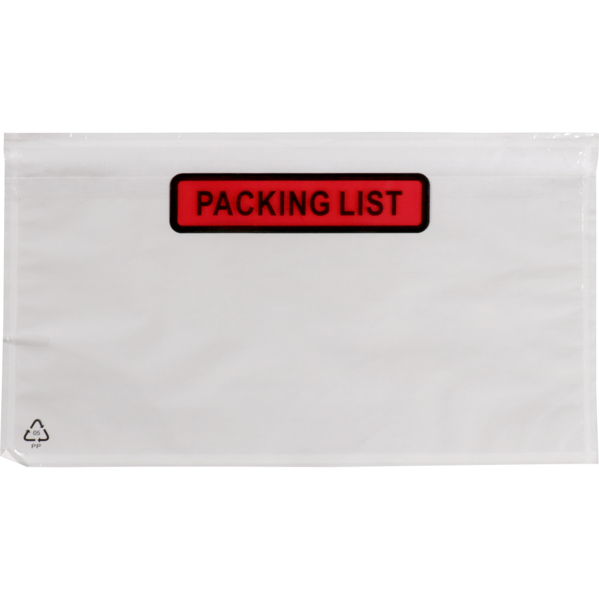 SendProof -  Envelop | paklijstenvelop | packing list | 220x115mm | DL | zelfklevend | lDPE | transparant | 1000 stuks