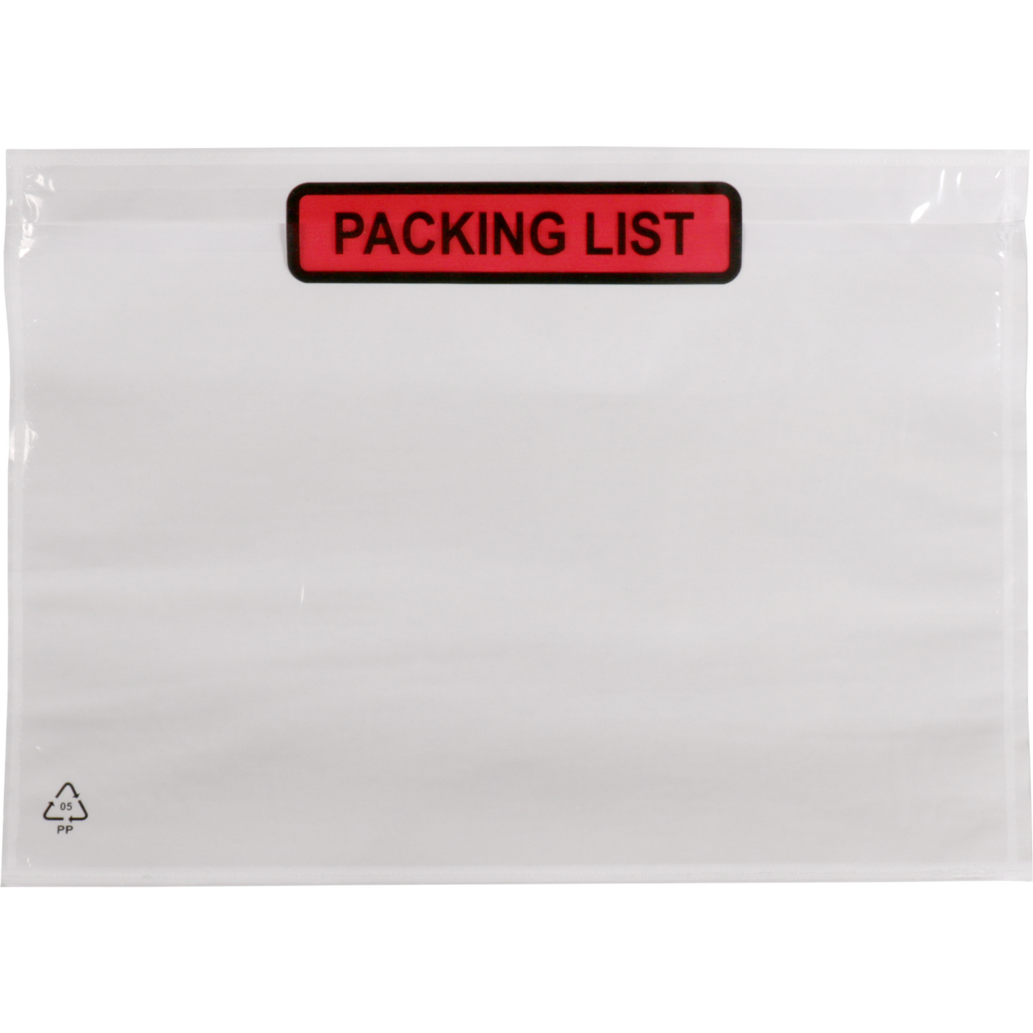 SendProof -  Envelop | paklijstenvelop | packing list | 225x165mm | A5/C5 | zelfklevend | lDPE | transparant | 1000 stuks