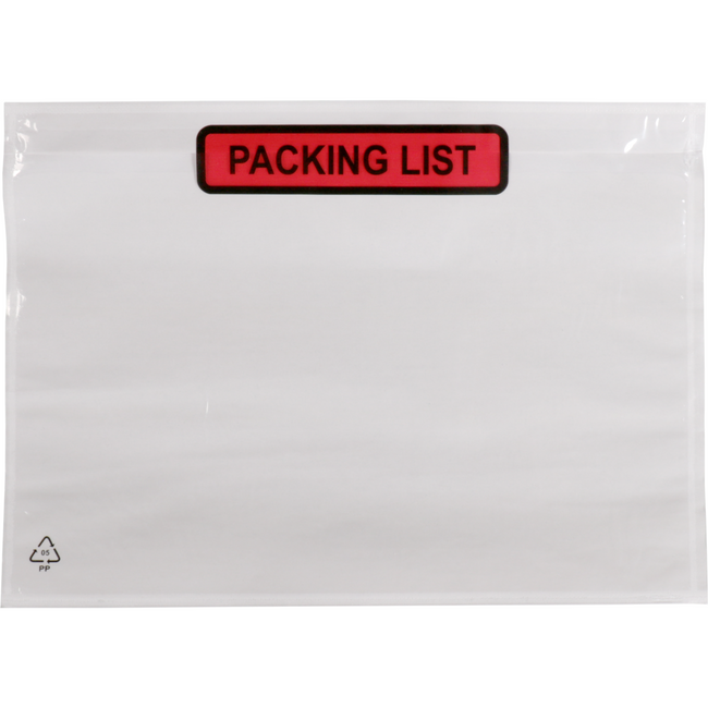 SendProof® - Docubags 225x165mm 235x175mm A5/C5 lista de embalaje 1000 piezas