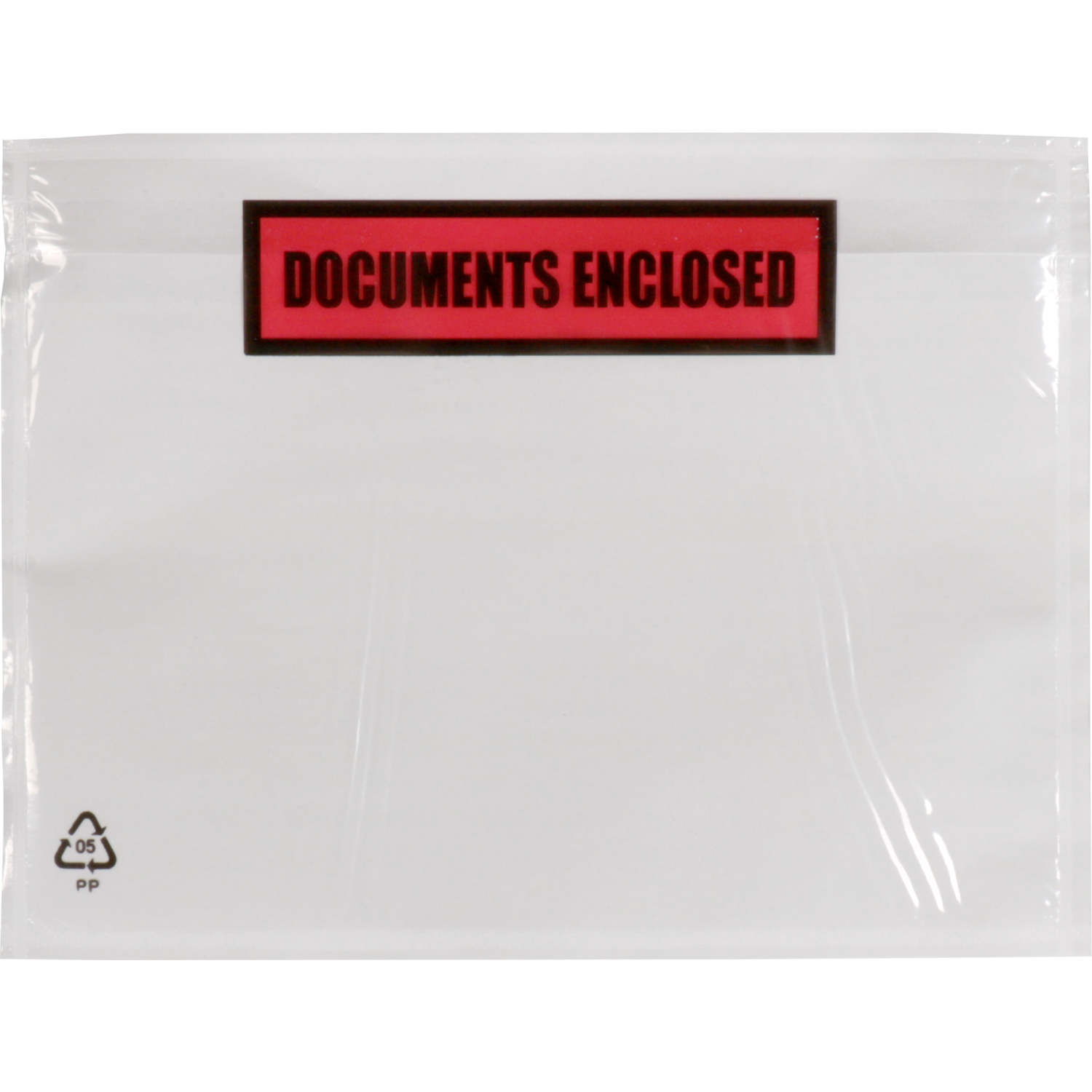 SendProof® - Envelope | packing list envelope | documents enclosed | 160x122mm | A6/C6 | self-adhesive | lDPE | white/transparent | 1000 pieces