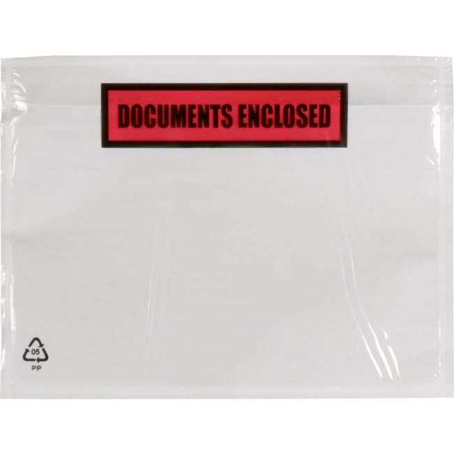 SendProof® - Sobre | sobre de lista de embalaje | documentos adjuntos | 160x122mm | A6/C6 | autoadhesivo | PELD | blanco/transparente | 1000 piezas