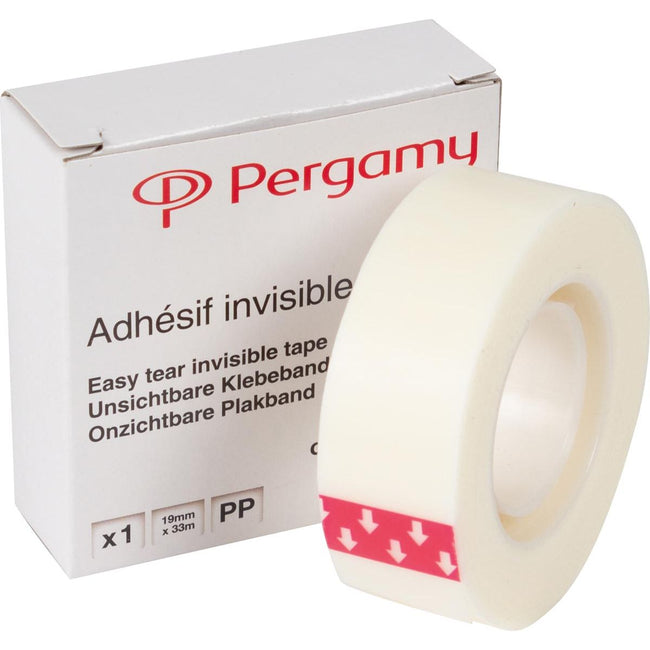 Pergamy - Pergamy invisible e, ft 19 mm x 33 m