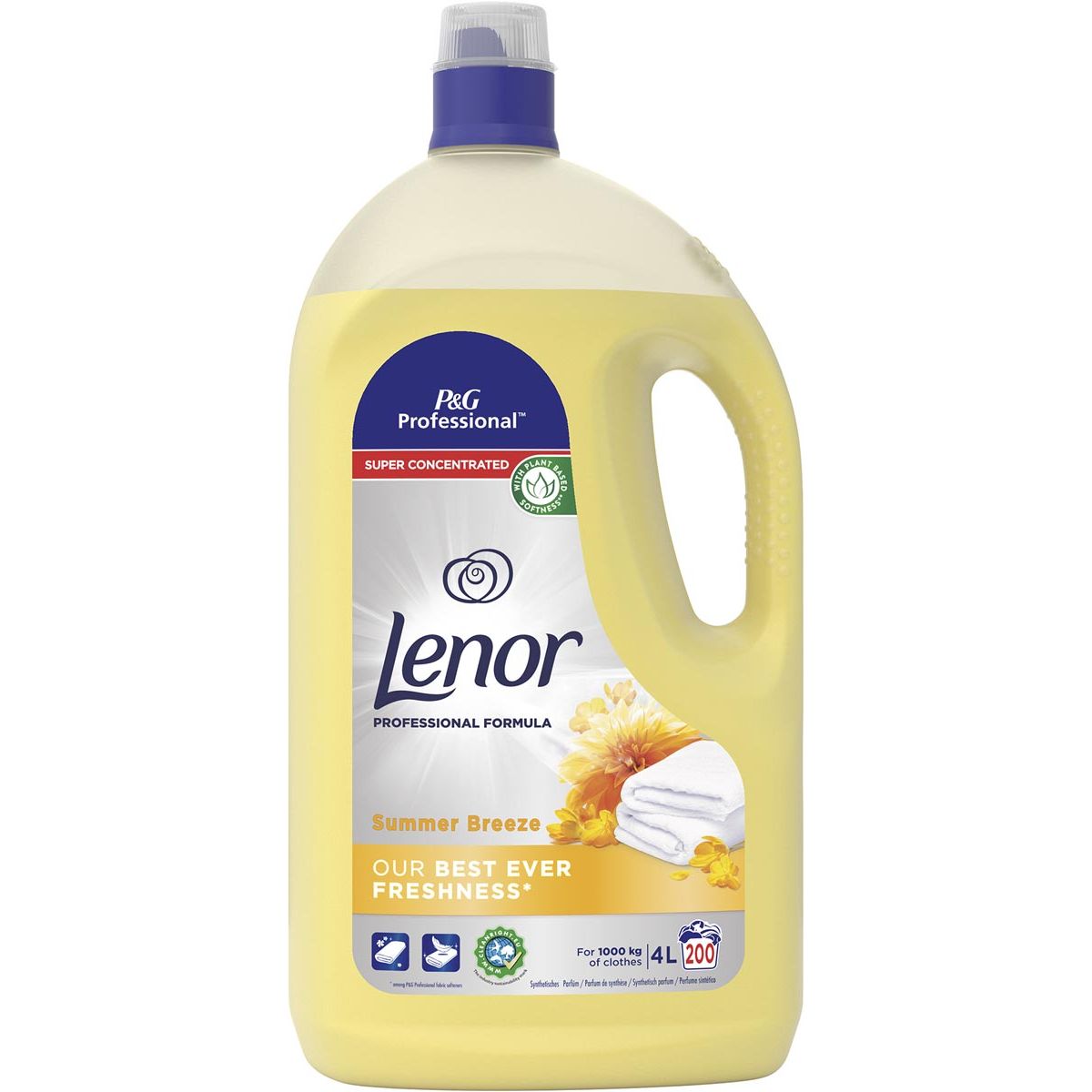 Lenor Professional - Suavizante Ultra verano fresco 4 litros