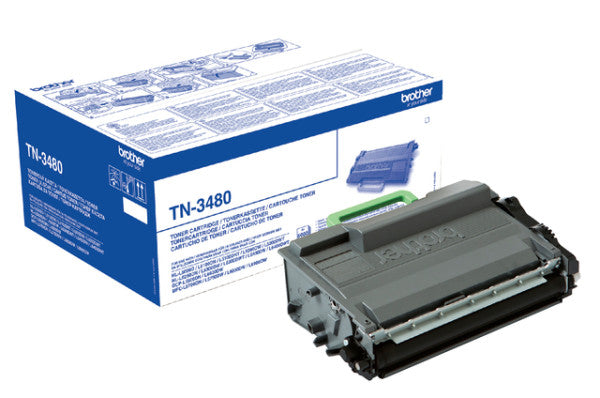 Brother - toner, 8.000 pagina's, OEM TN-3480, zwart