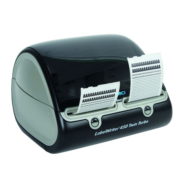 Dymo - Stampante per etichette LabelWriter 450 Twin Turbo desktop nera