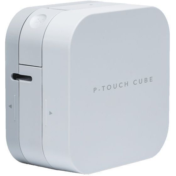 Brother - Stampante per etichette P-touch Cube TZe PT-P300BT desktop 12mm bianco