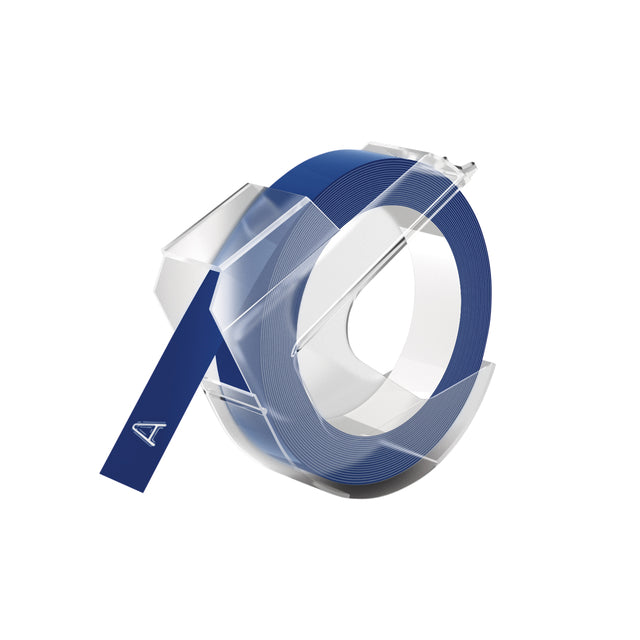 Quantore - Vinyle gaufrage relief 9mm blanc sur bleu