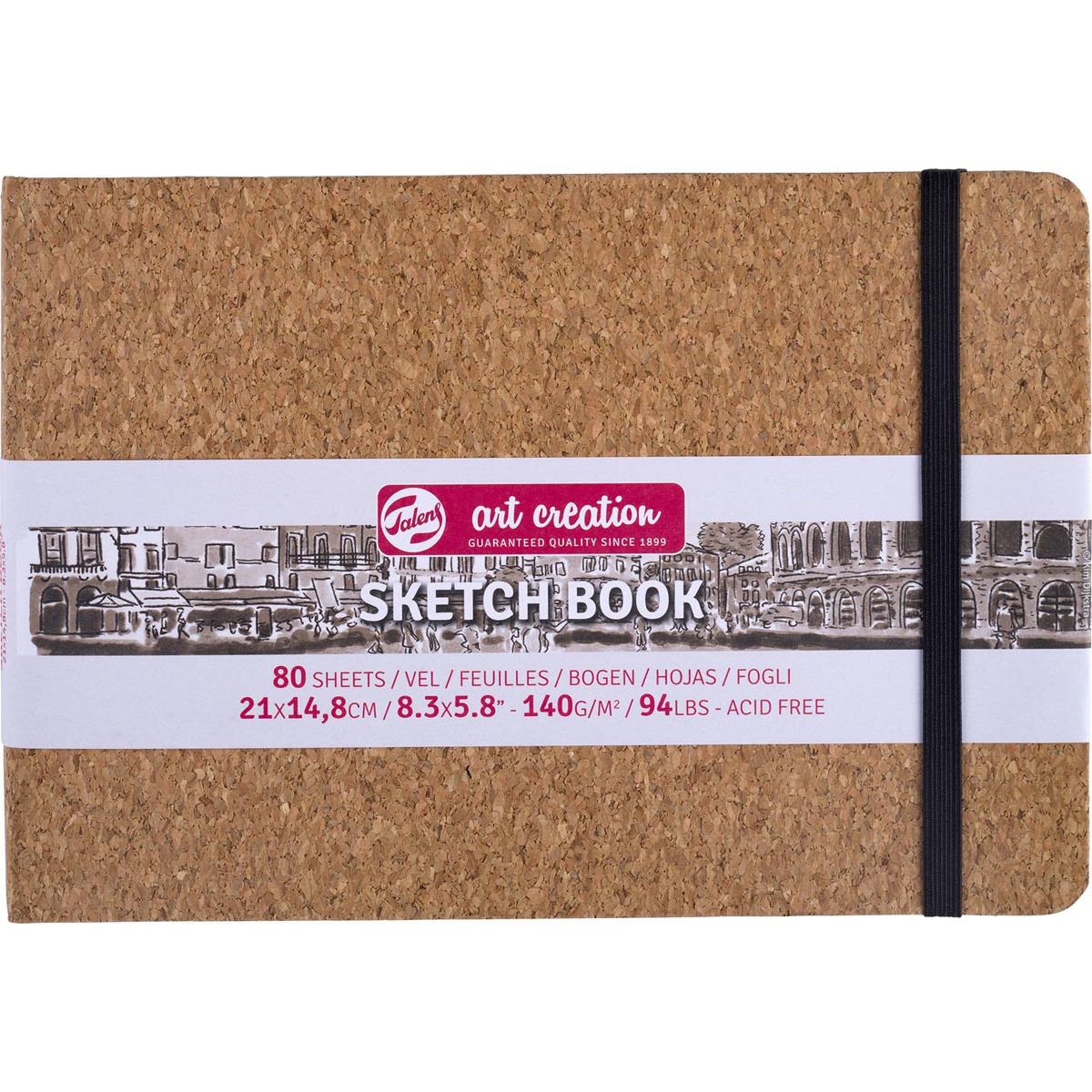 Talens Art Creation -  Art Creation schetsboek Kurk, 140 g/m², ft A5, 80 vel