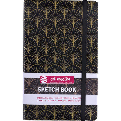 Talens Art Creation -  Art Creation schetsboek Art Deco, 140 g/m², ft 13 x 21 cm, 80 vel