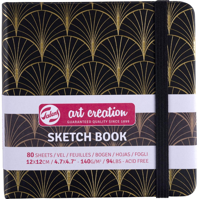 Talens Art Creation - Art Creation sketchbook Art Deco, 140 g/m², ft 12 x 12 cm, 80 sheets