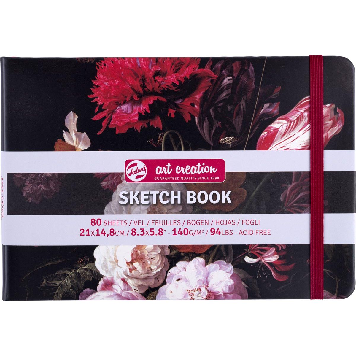 Talens Art Creation - Carnet de croquis Art Creation Nature morte, 140 g/m², pi 21 x 14,8 cm, 80 feuilles