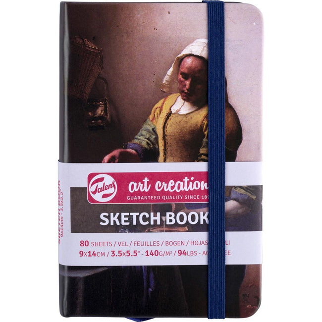 Talens Art Creation -  Art Creation schetsboek Het Melkmeisje, 140 g/m², ft 9 x 14 cm, 80 vel