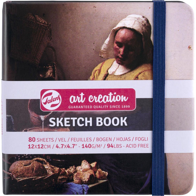 Talens Art Creation - Art Creation sketchbook The Milkmaid, 140 g/m², ft 12 x 12 cm, 80 sheets