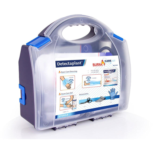 Detectaplast - Kit Burn Care, completo di pronto soccorso per una casa ustionata