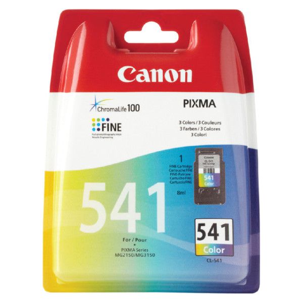 Canon - Tintenpatrone Cl -541, 3 Farben, 180 Seiten, OEM 5227b001, 3 Farben