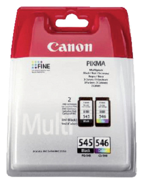 Canon-Inkcartridge Canon PG-545 + Cl-546 Schwarz + Farbe