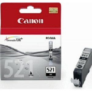 Canon - Inkcartridge CLI -521BK, 1 250 pages, OEM 2933B001, photo noire