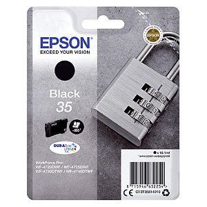 Epson - Inktcartridge epson 35 t3581 zwart | Blister a 1 stuk