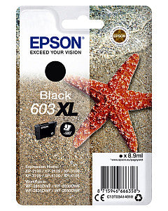 Epson - Inkcartridge Epson 603XL T03A1 Schwarz | 10 Stücke