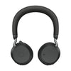 JABRA -   Evolve2 75 Headset Bedraad en draadloos Hoofdband Kantoor/callcenter USB Type-C Bluetooth Zwart