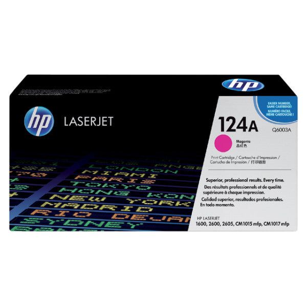 HP - Tonercartridge  q6003a 124a rood