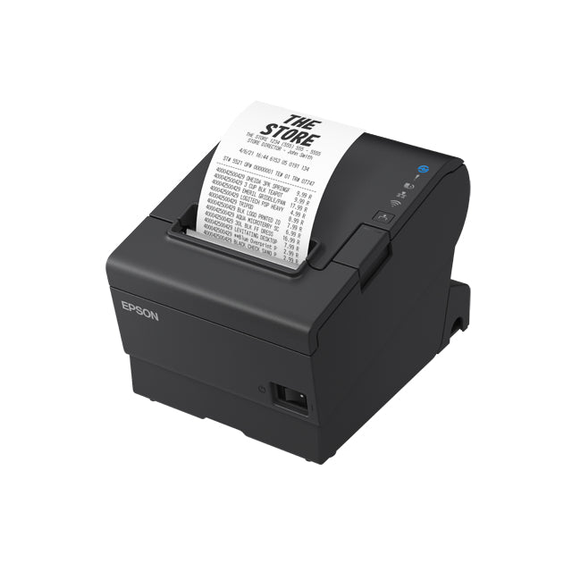 Epson -  TM-T88VII (112A0): USB, Ethernet, Serial, PS, UK, Black