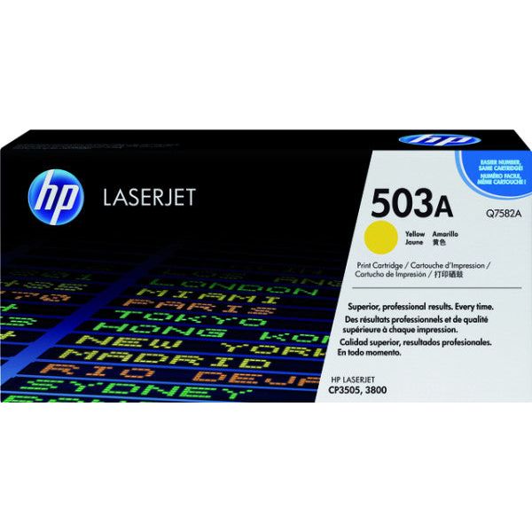 HP - Tonercartridge  q7582a 503a geel