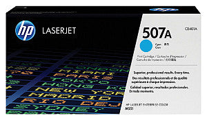 HP - Tonercartridge CE401A 507A Blau