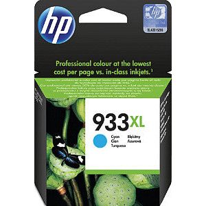 HP - Inktcartridge 933XL, 825 pagina's, OEM CN054AE, cyaan