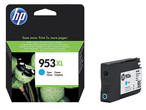 HP - Inkcartridge 953xl, 1 450 pages, OEM F6U16AE, CYAN