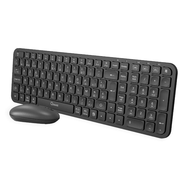 Qware -   draadloze deskset Coldfield, qwerty