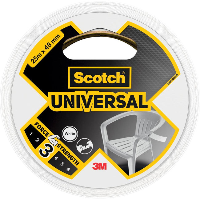 Scotch - Ducte Universal, ft 48 mm x 25 m, weiß