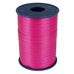 Curly Ribbon 5mm x 500 Meter Farbe Pink Hart Pink 606