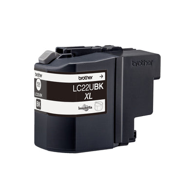 Brother - Cartuccia d'inchiostro, 2.400 pagine, OEM LC-22UBK, nero