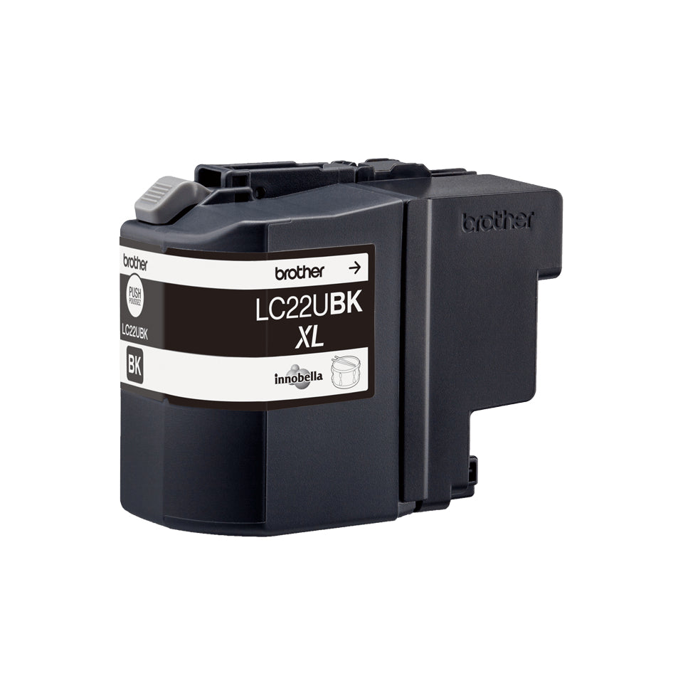 Brother - Ink cartridge, 2,400 pages, OEM LC-22UBK, black