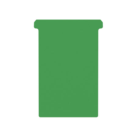 Jalema - T-card Djois misura 4 107mm verde 100 pezzi