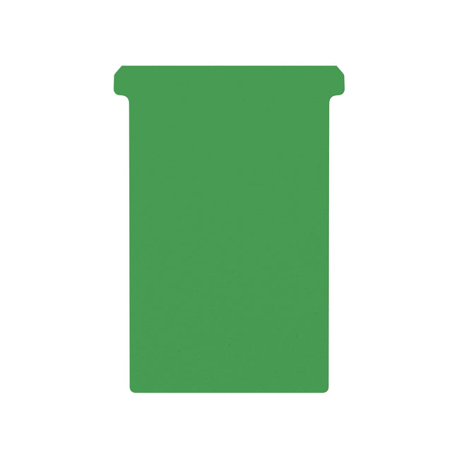 Jalema - T-card Djois misura 4 107mm verde 100 pezzi
