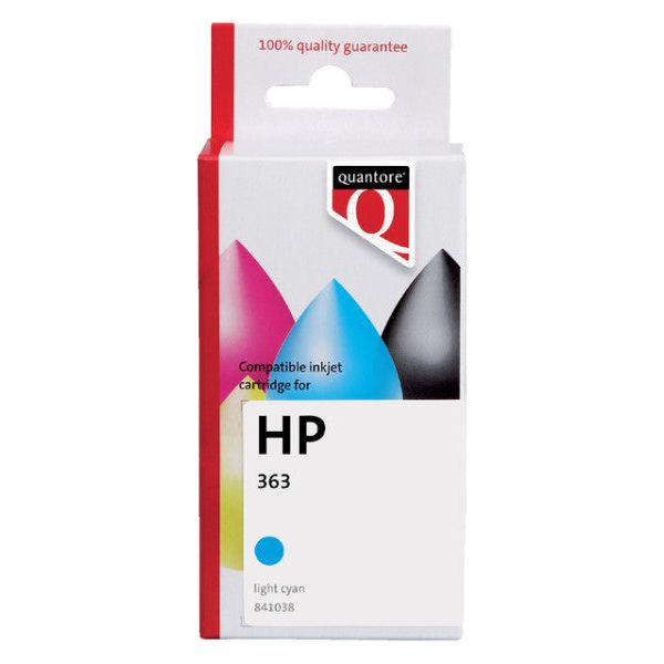 Quantore - Inktcartridge hp 363 c8774ee licht blauw | 35 stuks