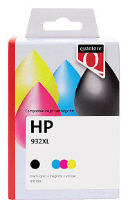 Quantore - Alternative de cartouche d'encre pour C2P42AE 932XL + 933XL ZWAR ..