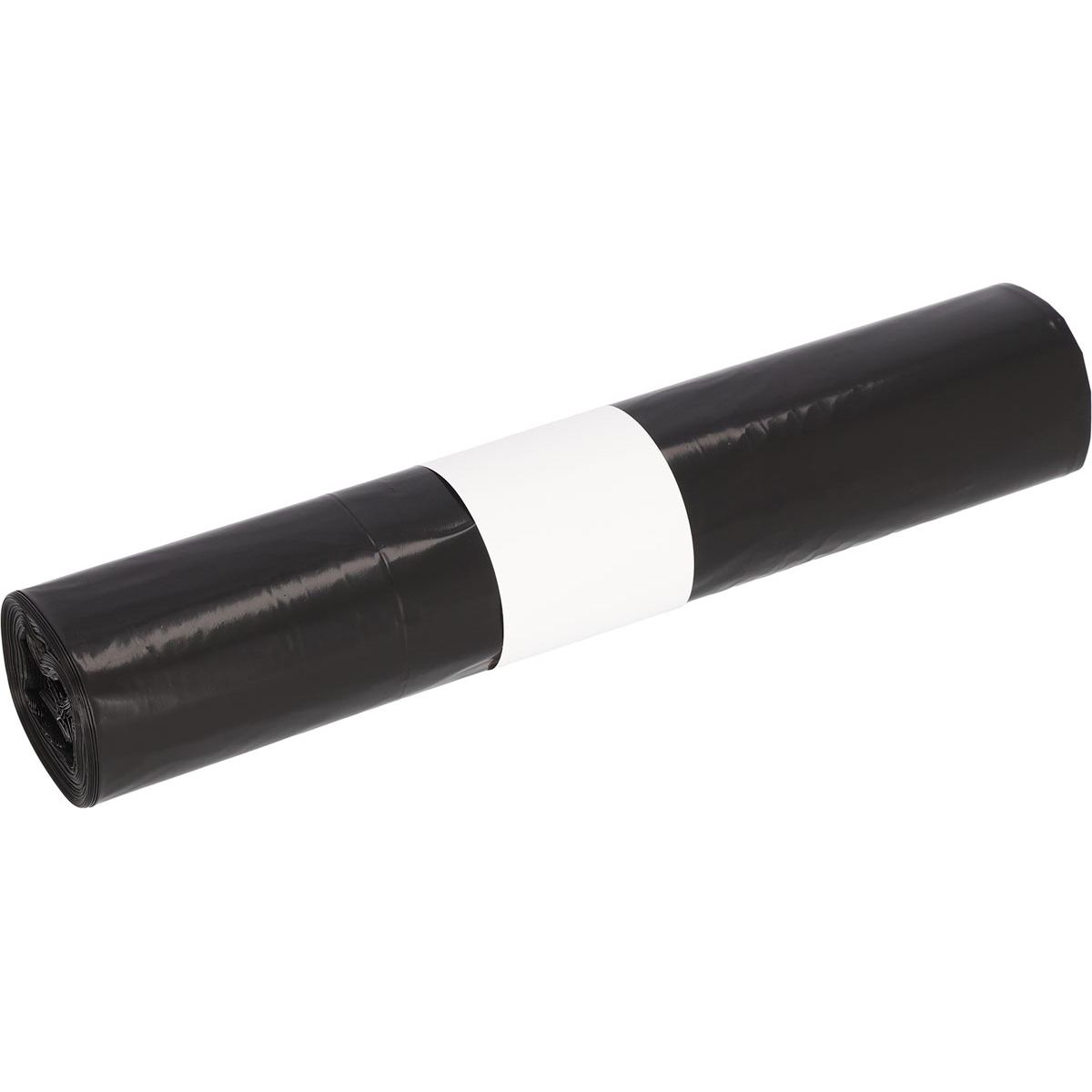 Deiss - garbage bag ft 50 x 64 cm, 25 micron, LDPE, roll of 24 pieces, black