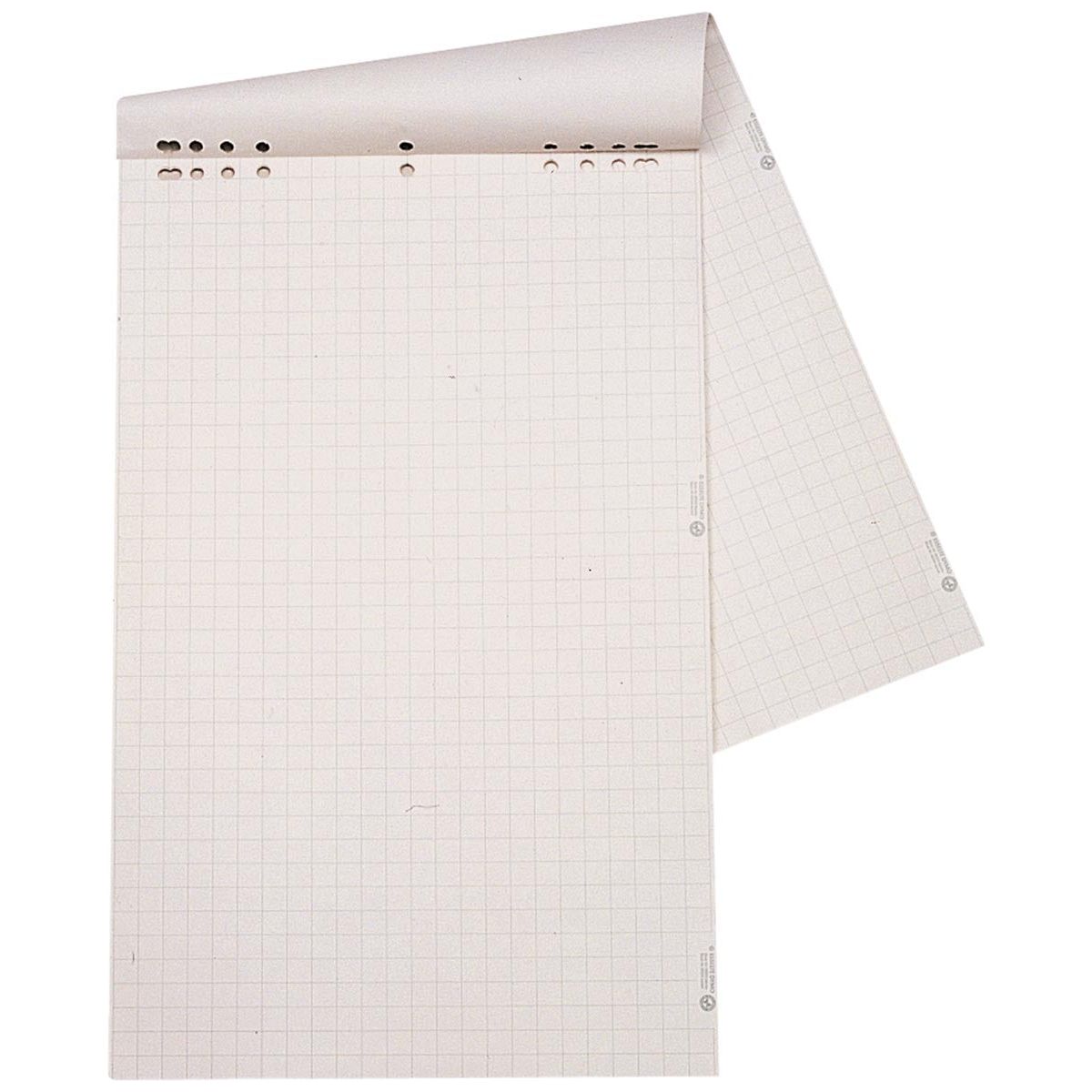 Dahle - flipchartpapier, ft 68 x 95 cm, geruit, rol van 20 vel