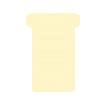 Quantore - T-card Djois misura 2 48mm beige 100 pezzi