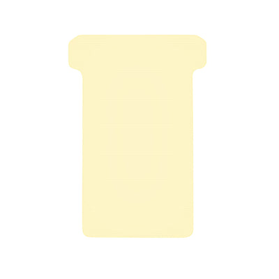 Djois -  T-kaart  formaat 2 48mm beige 100st | 5 stuks