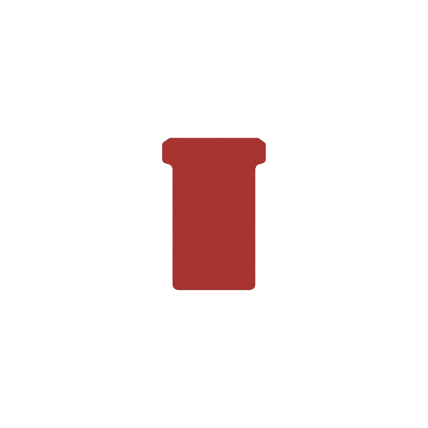 Djois - T-card size 2 48mm red 100 pieces