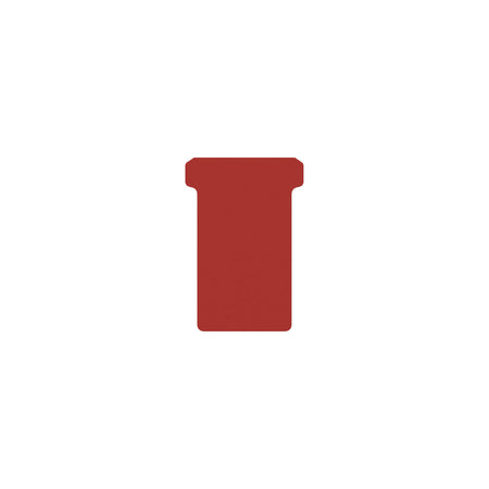Djois -  T-kaart  formaat 2 48mm rood 100st