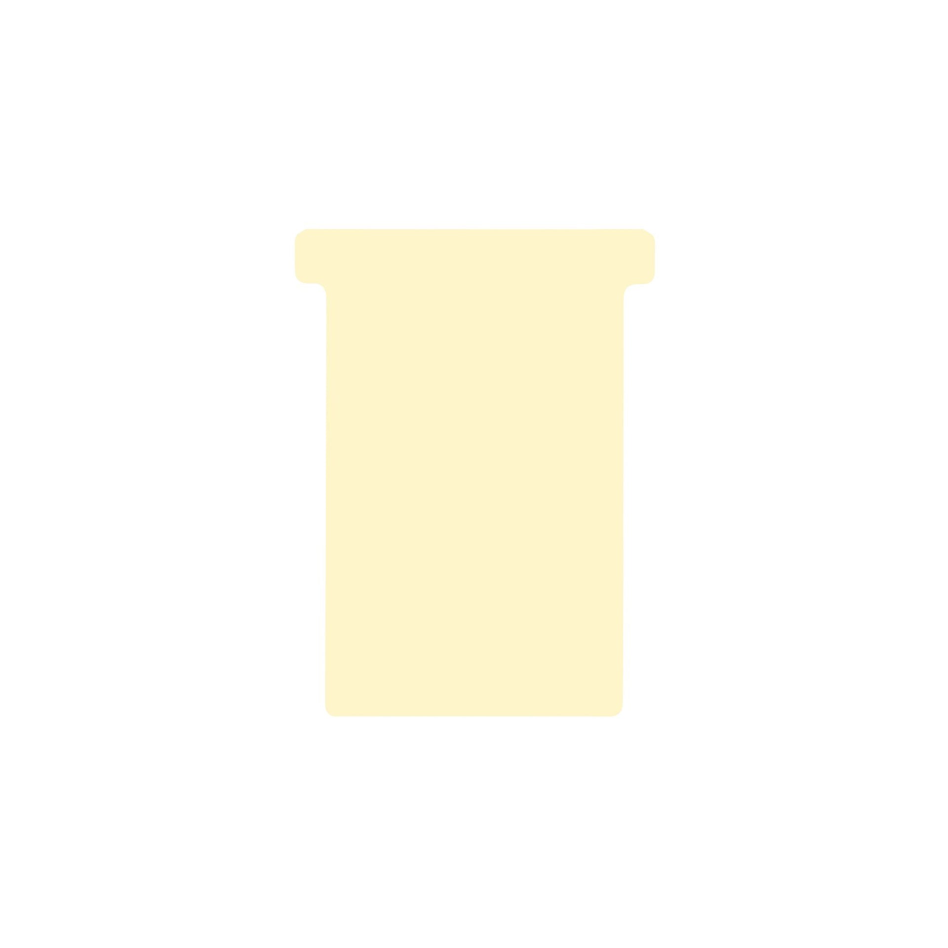 Djois - T-card misura 3 77mm beige 100 pezzi