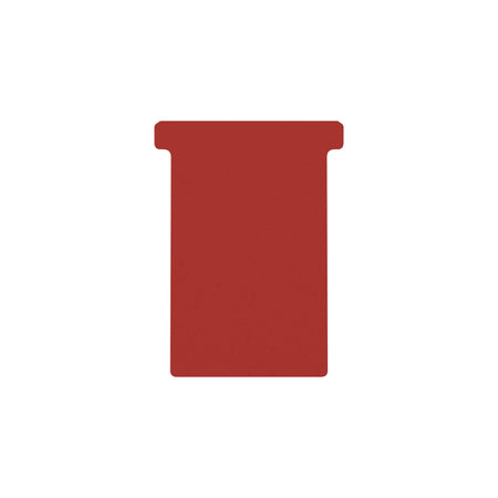 Djois - T-card misura 3 77mm rosso 100 pezzi