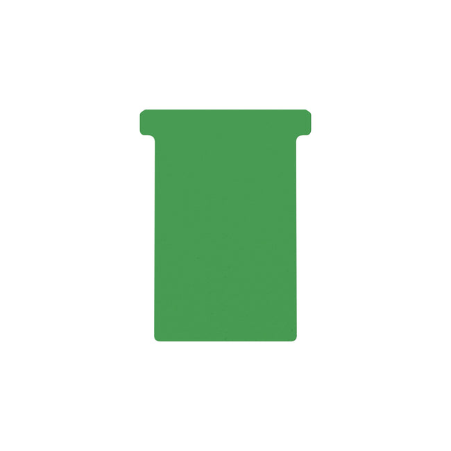 Djois -  T-kaart  formaat 3 77mm groen 100st | 5 stuks
